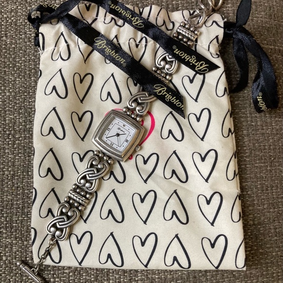 Brighton ‘Santa Rosa’ Silver Tone, Square Face Watch - Picture 3 of 8